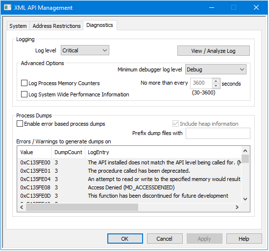 XML API サービス